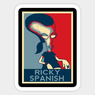 RICKY SPANISH Sticker